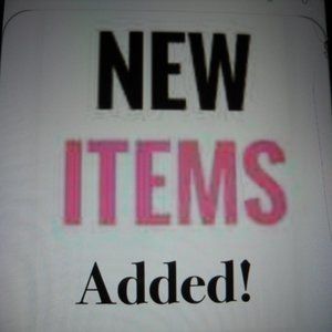 NEW ITEMS ADDED